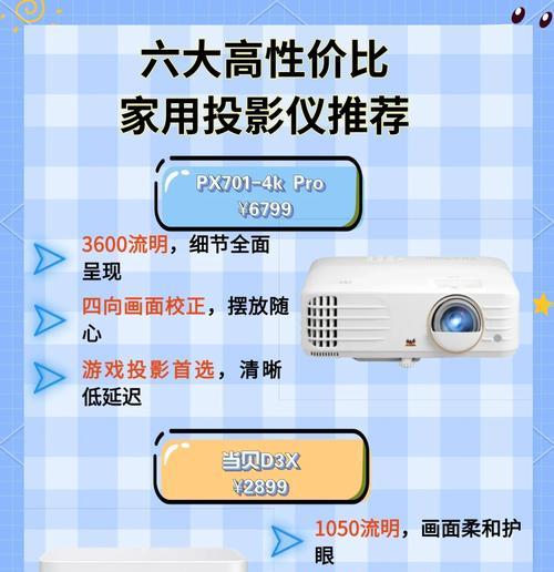 便携式LED投影仪推荐品牌有哪些？哪个品牌性价比高？